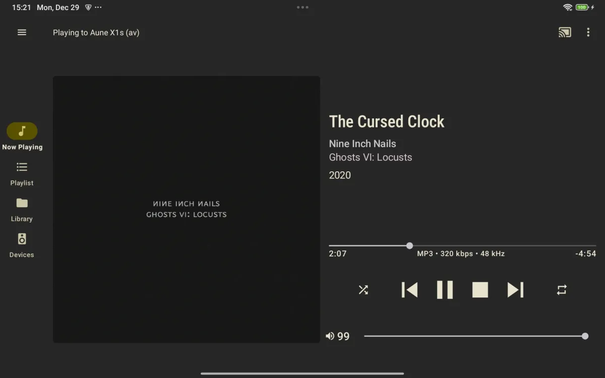 Subsonic Plugin for upmpdcli